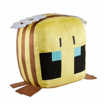 Мягкая игрушка Minecraft Cuutopia Bee Пчела 25см