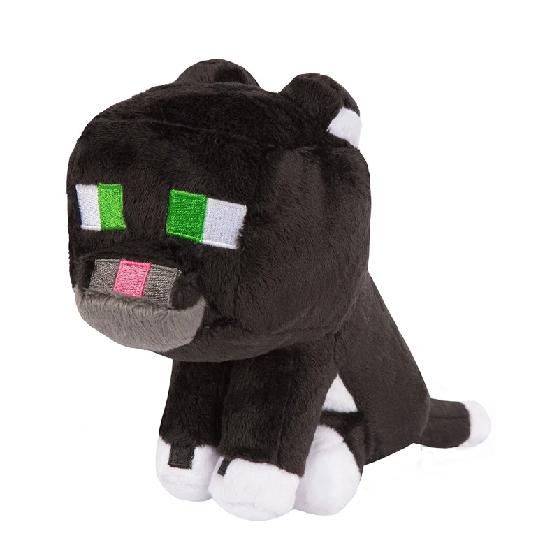 Мягкая игрушка Minecraft Tuxedo Cat 20см Мягкая игрушка Minecraft Tuxedo Cat 20см