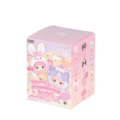 Мягкая игрушка с подвесом Nommi Сладости в сюрприз-боксе 11см, 1шт.