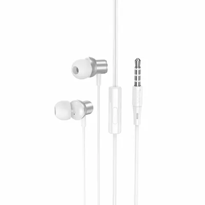 Наушники вакуумные Hoco M110 (Silver)