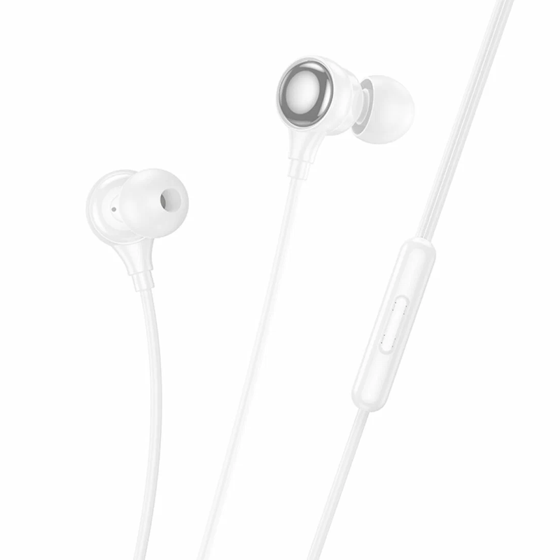 Наушники вакуумные Hoco M116 Lighting (White) Наушники вакуумные Hoco M116 Lighting (White)