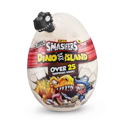 Смэшерс Игр. наб. Остров Динозавров Большое Яйцо с акс. SMASHERS