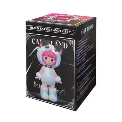 Фигурка шарнирная кукла Кошачий остров в сюрприз-боксе, 1шт.