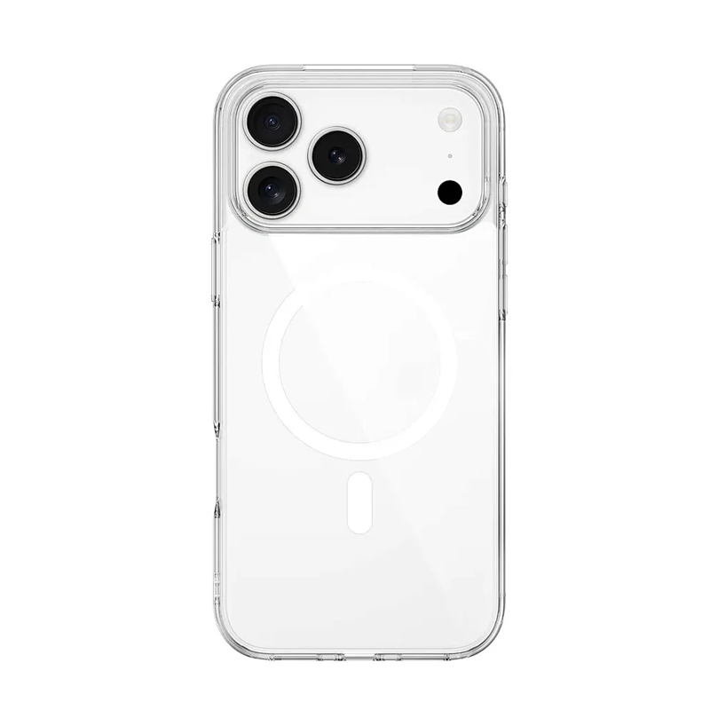 Чехол iP 17 Pro Clear Case with MagSafe Case B (Clear)