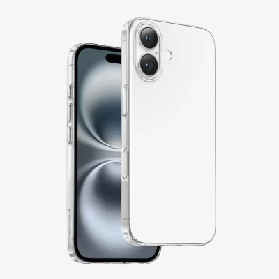 Чехол для iPhone 16 Plus Keephone Airy Crystal (Transparant)