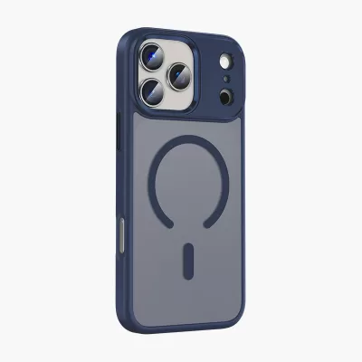 Чехол для iPhone 17 Pro Max KEEPHONE MATTE CASE MAGO (Blue)