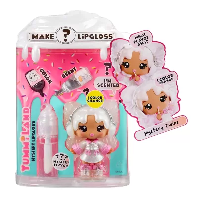 Яммиленд Игр наб Кукла Неаполитан/Эйвери Айс (неап мор) с наб для изг блеска для губ детей Yummiland