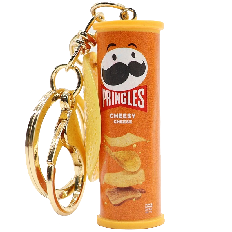 Брелок "Pringles" cheesy, оранжевый