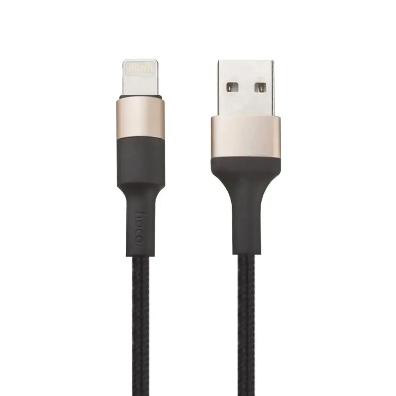 Кабель USB/Lightning Hoco X26 (1м), черный
