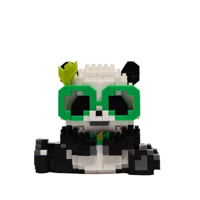 Конструктор "Panda" в очках №K93 (455 деталей)