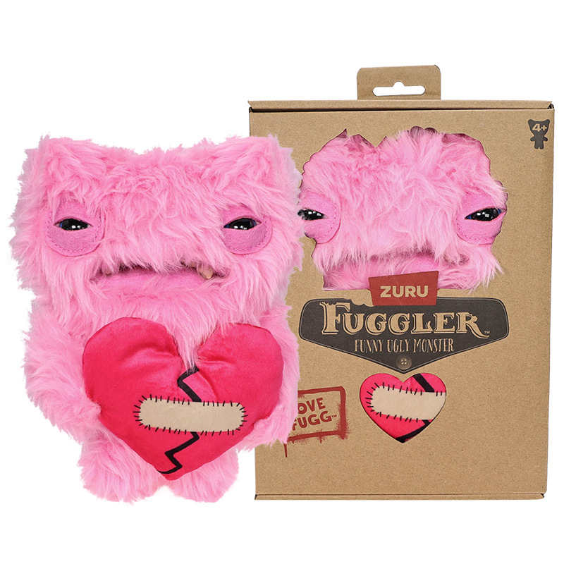 Мягкая игрушка "Fugglers" Summer плюшевый(Чудак с большими глазами Розовый)