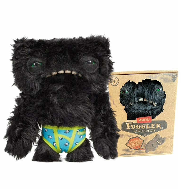 Мягкая игрушка "Fugglers" Summer плюшевый(Чудак с большими глазами черный)