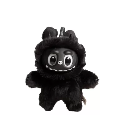 Набор мягких брелков "Labubu" черный, 6шт