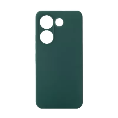 Чехол RM Turba 4/POCO X7 Pro Silicone Case Logo (Темно-зеленый(22))