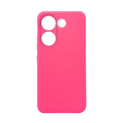 Чехол RM Turba 4/POCO X7 Pro Silicone Case Logo (Ярко-розовый(21))