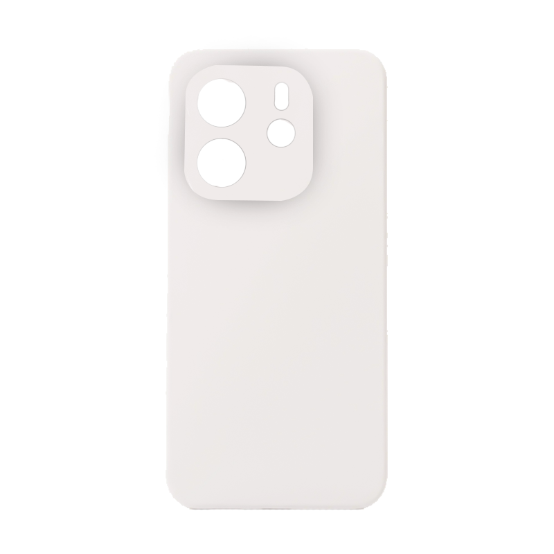 Чехол Redmi Note 14 5G Silicone Case Logo (Белый(9))