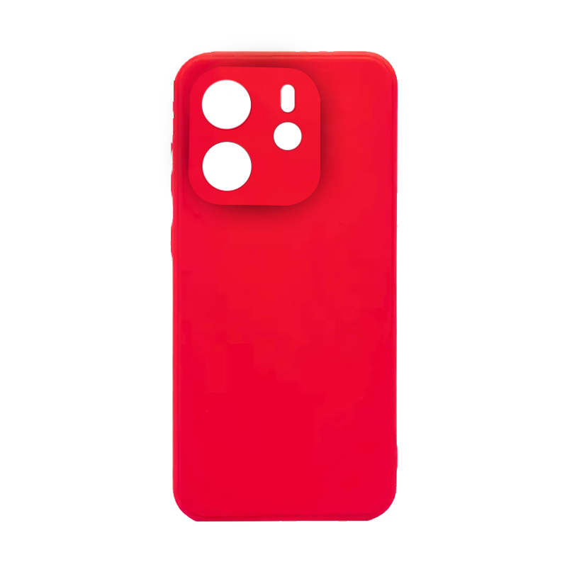 Чехол Redmi Note 14 5G Silicone Case Logo (Красный(1))