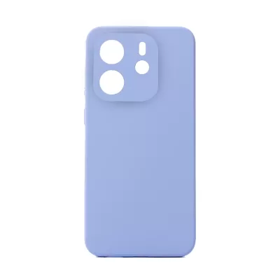 Чехол Redmi Note 14 5G Silicone Case Logo (Лиловый(13))