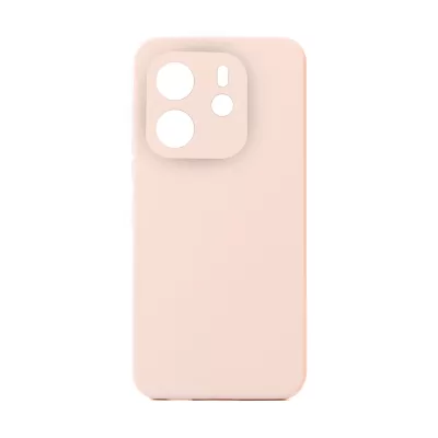 Чехол Redmi Note 14 4G Silicone Case Logo (Пудра(18))