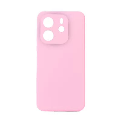Чехол Redmi Note 14 4G Silicone Case Logo (Розовый(17))