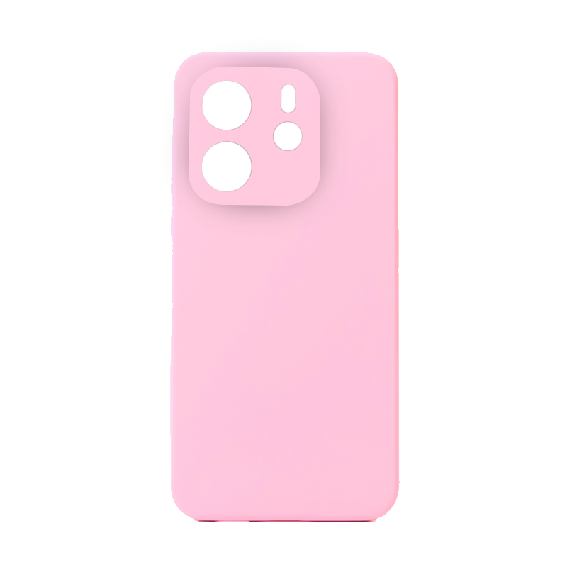 Чехол Redmi Note 14 5G Silicone Case Logo (Розовый(17))