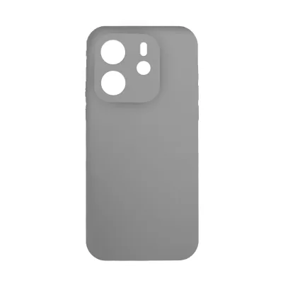 Чехол Redmi Note 14 4G Silicone Case Logo (Титан(5))