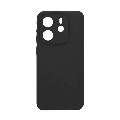 Чехол Redmi Note 14 4G Silicone Case Logo (Черный(3))