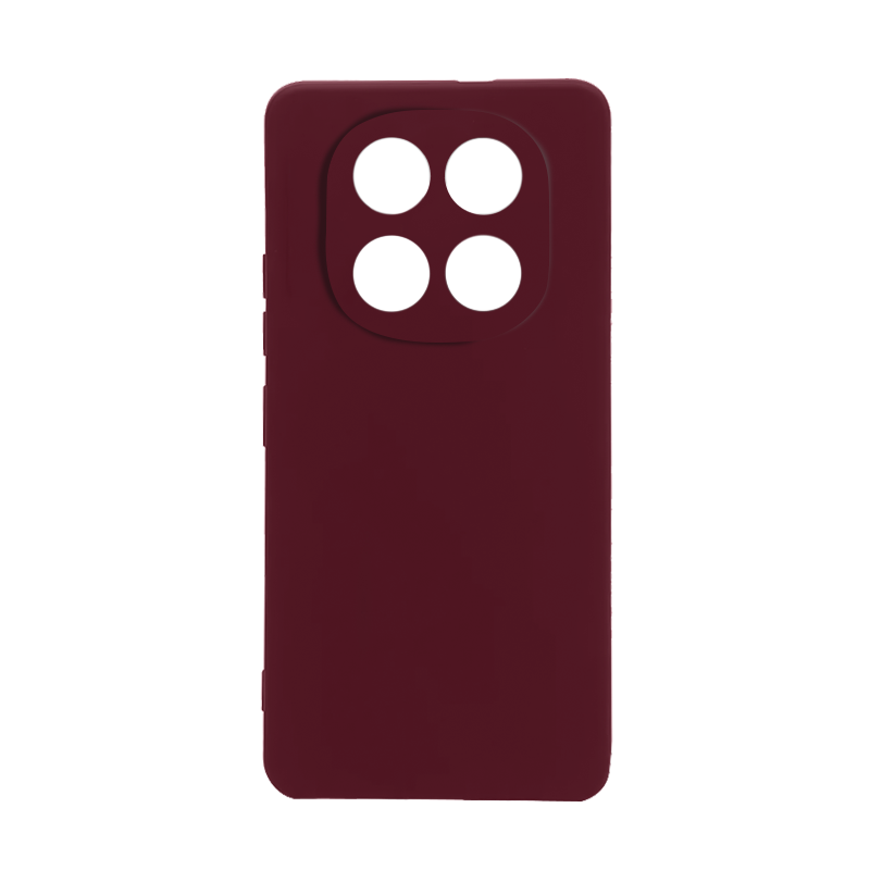 Чехол Redmi Note 14 Pro 4G Silicone Case Logo (Винный(23))
