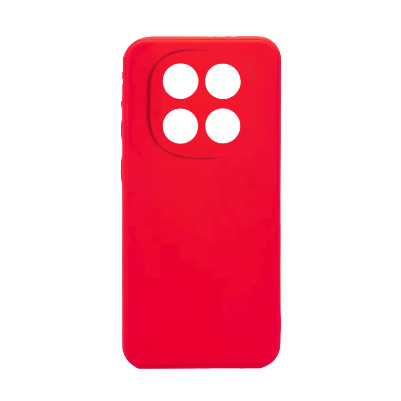 Чехол Redmi Note 14 Pro 4G Silicone Case Logo (Красный(1))