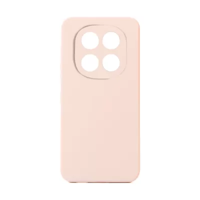 Чехол Redmi Note 14 Pro 5G Silicone Case Logo (Пудра(18))