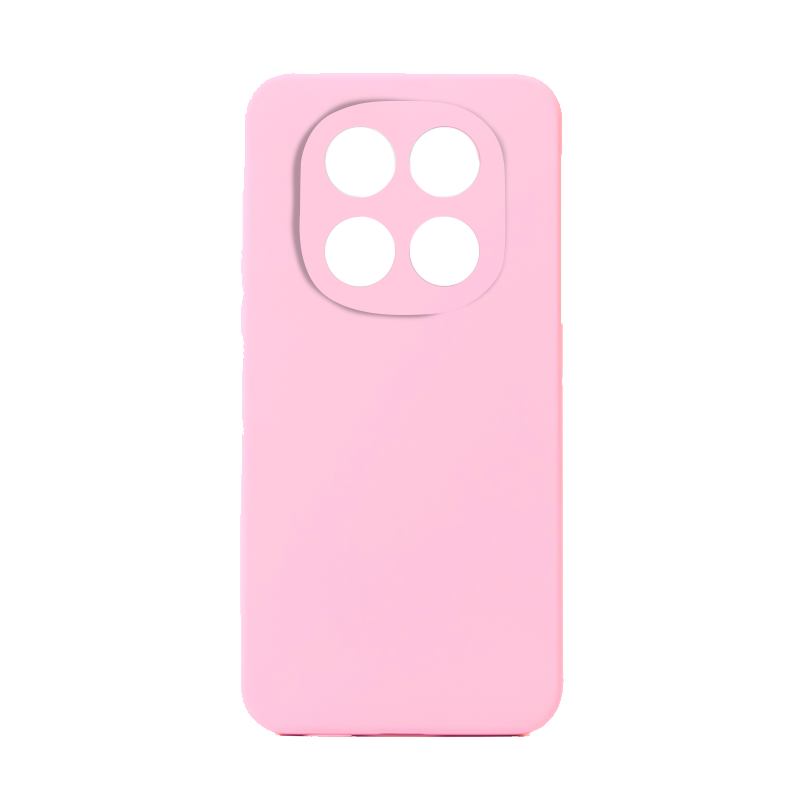 Чехол Redmi Note 14 Pro 4G Silicone Case Logo (Розовый(17))