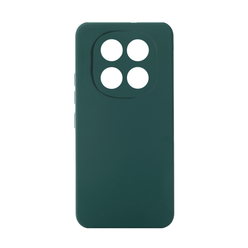 Чехол Redmi Note 14 Pro 4G Silicone Case Logo (Темно-зеленый(22))