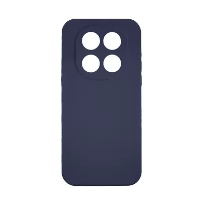Чехол Redmi Note 14 Pro 5G Silicone Case Logo (Темно-синий(8))