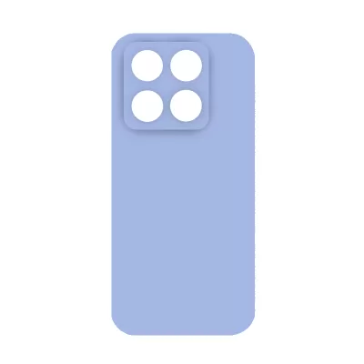 Чехол Xiaomi 14T Silicone Case Logo (Лиловый(13))