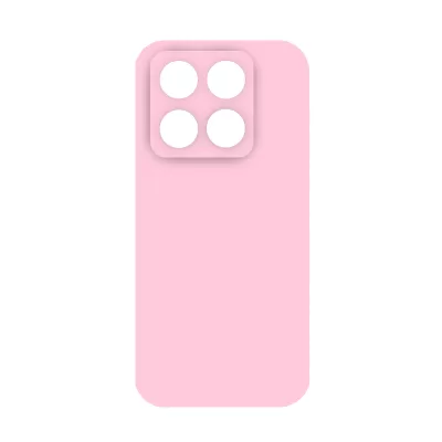 Чехол Xiaomi 14T Pro Silicone Case Logo (Розовый(17))