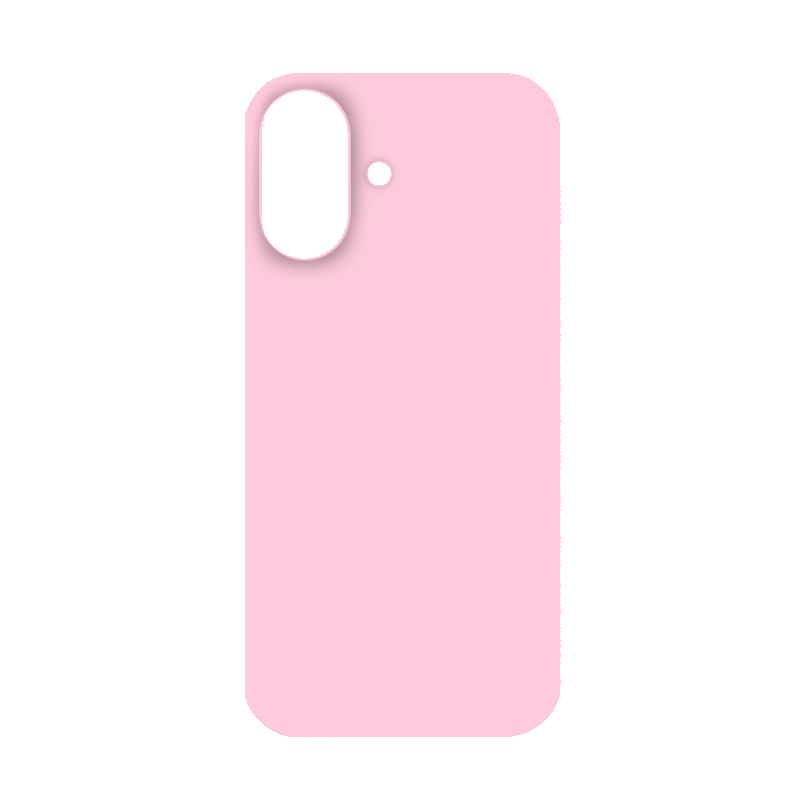 Чехол iP 17 App Silicone (with logo 360) (Розовый(6))