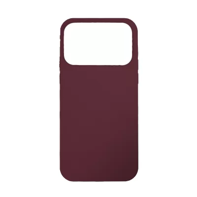 Чехол iP 17 Pro Max App Silicone (with logo 360) (Винный(67))