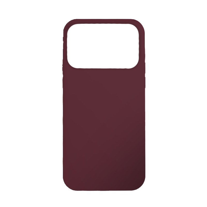 Чехол iP 17 Pro Max App Silicone (with logo 360) (Винный(67))