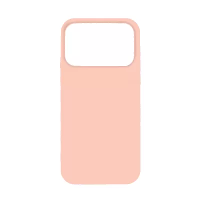 Чехол iP 17 Pro App Silicone (with logo 360) (Пудровый(19))