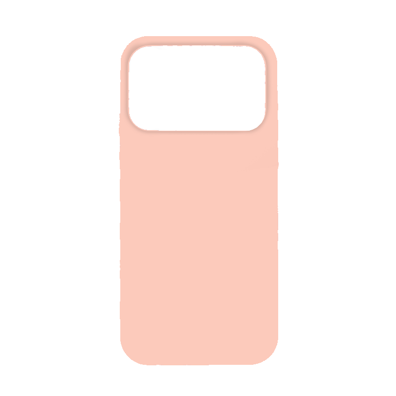 Чехол iP 17 Pro Max App Silicone (with logo 360) (Пудровый(19))