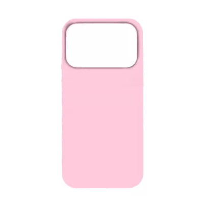 Чехол iP 17 Pro App Silicone (with logo 360) (Розовый(6))