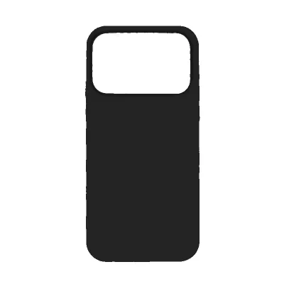 Чехол iP 17 Pro Max App Silicone (with logo 360) (Черный(18))