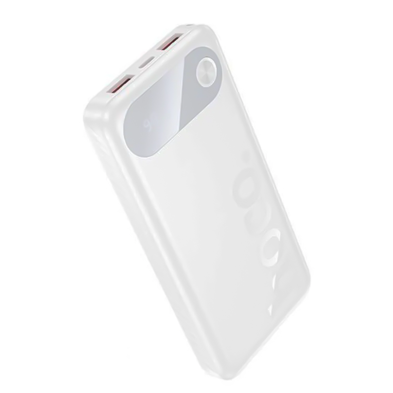 Внешний АКБ Hoco J154 10000mAh 2USB. 1Type-C (белый)