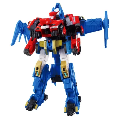 Диностер. Мега-трансформер 4-в-1 Раптор Болт Винг 3 режима игры. Dinoster