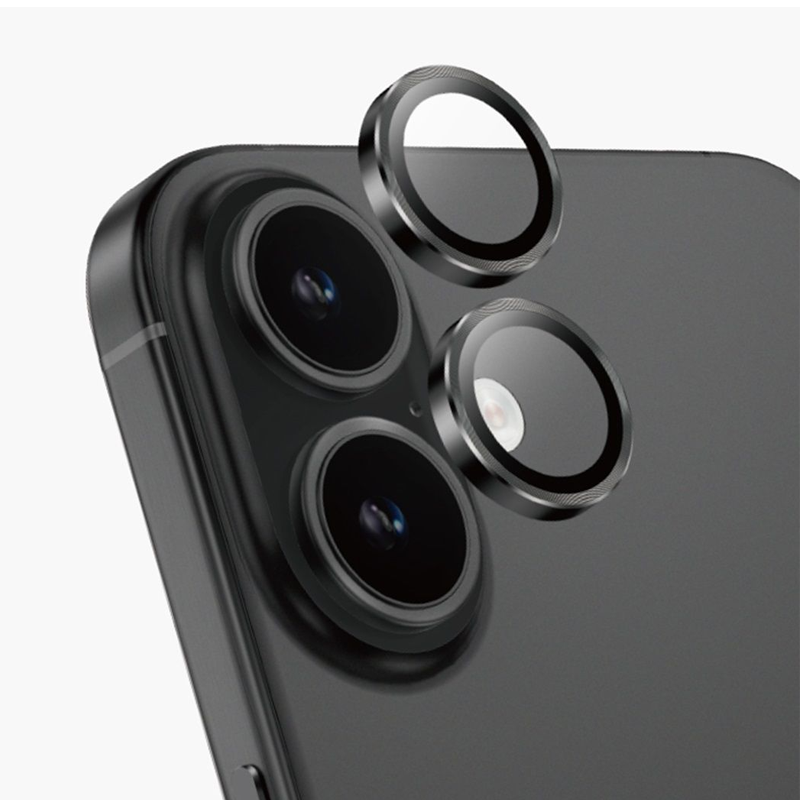 Защитное стекло KEEPHONE CAPITAL CAMERA LENS IP 17 SPL002 Black