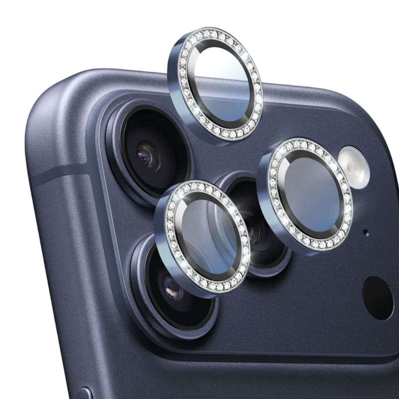 Защитное стекло KEEPHONE MARIA CAMERA LENS IP 17 Pro/17 Pro Max SPL009 Deep Blue