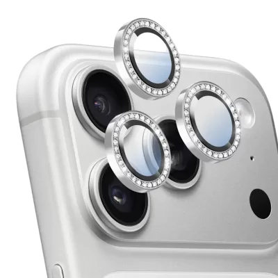 Защитное стекло KEEPHONE MARIA CAMERA LENS IP 17 Pro/17 Pro Max SPL009 Silver