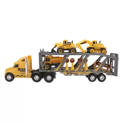 Игровой набор Автовоз со строительной техникой 7в1, PC17218