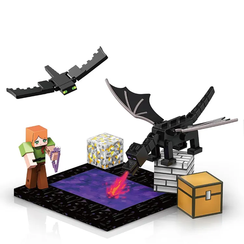 Магнитный конструктор Minecraft Портал Майнкрафт, 29 деталей