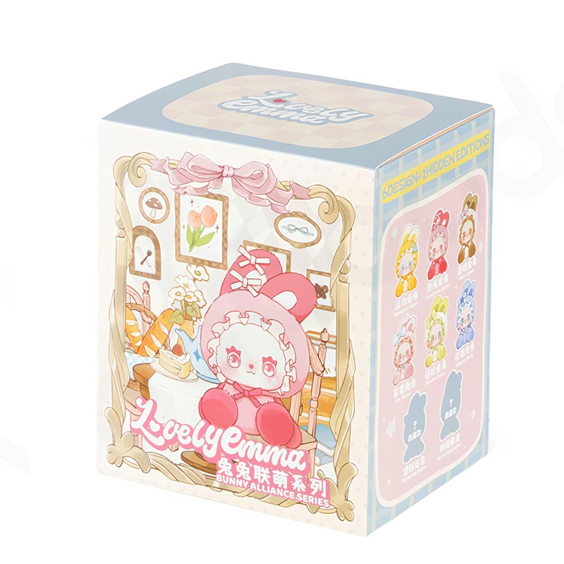 Мягкая игрушка Emma Прелестная Эмма Альянс кроликов в сюрприз-боксе 15см, 1шт.,